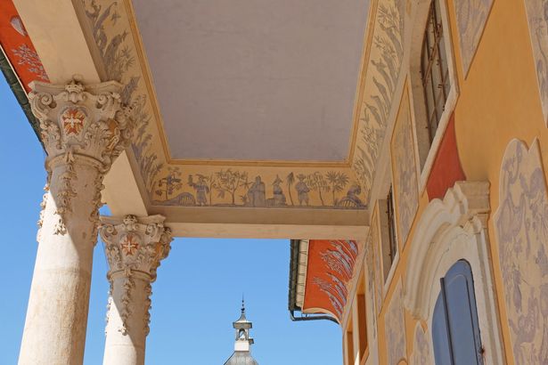 Deckenverzierungen im Schloss Pillnitz Dresden